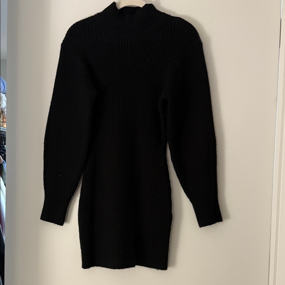 Black Women's Sweater Dress